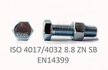 Tornillos ISO 4017/4032 - Fabricantes y proveedores de tornillos y tuercas