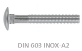 Tornillos DIN 603 INOX-A2 - Tornillería industrial, mayoristas de tornillos, tuercas y arandelas