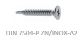 Tornillos DIN 7504-P ZN - Empresa de tornillos - Tornillería industrial