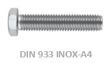 DIN 933 INOX-A4 - Tornillería industrial, mayoristas de tornillos, tuercas y arandelas