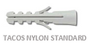 Tacos nylon standard - Fabricantes elementos de fijación